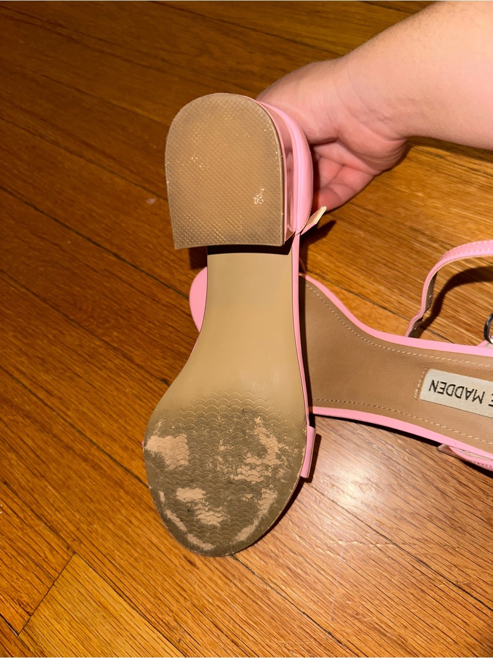 Steve Madden Irenee Block Heel Sandals - Picture 7 of 8
